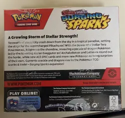Pokemon Scarlet & Violet Surging Sparks Booster Box English 250+ Cards - Image 2