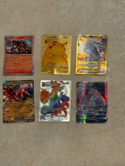 Pikachu VMAX, Dialga VStar, and 133 Pokemon Cards - Image 1