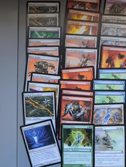 MTG 100 Darksteel Cards Onl.Inc Some Rares.Dsteel2. Myr Matrix,Serum Powder - Image 2