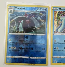 Pokemon TCG 2 Card Lot Of Mareanie Toxapex Reverse Holo - Image 2