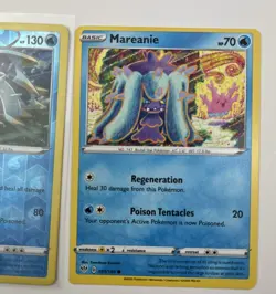 Pokemon TCG 2 Card Lot Of Mareanie Toxapex Reverse Holo - Image 3