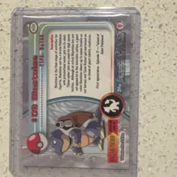 Topps Pokemon Card Blastoise - Image 2