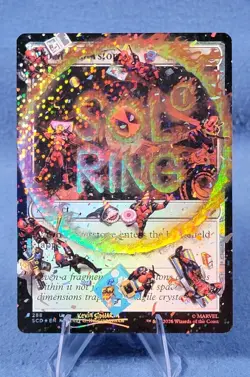 Sol Ring Pool Party FOIL SLD Secret Lair x Deadpool MTG Magic 288 D - Image 1
