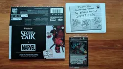 MTG Secret Lair Deadpool I Fixed It (You’re Welcome) Foil W/ BONUS Mountain - Image 1