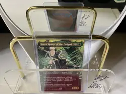 Savra, Queen of the Golgari (Anime Borderless) #440 NM Ravnica Remastered MTG NM - Image 1