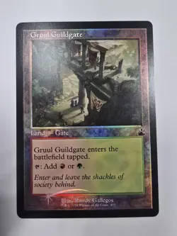 Gruul Guildgate (Retro Frame) Ravnica Remastered Foil Magic The Gathering - Image 1