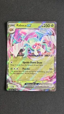 Pokemon - Destined Rivals - Rabsca EX Double Rare 25/182 - Image 1