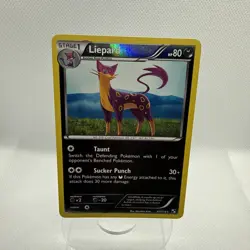 Pokemon Liepard TCG Rare Black and White Card 67/114 NM Condition - Image 1