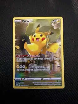Pikachu GG30/GG70 Crown Zenith: Galarian Gallery NM Pokemon - Image 1