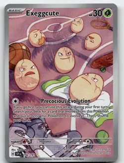 EXEGGCUTE 192/191 ILLUSTRATION RARE SURGING SPARKS POKEMON NEAR MINT - Image 2