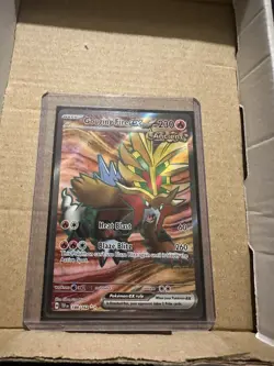 Pokemon TCG Gouging Fire EX Holo Card SV05 Temporal Forces 188/162 - Image 1