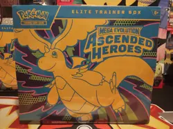 Pokemon TCG Ascended Heroes ETB Elite Trainer Box New Sealed Dragonite - Image 1