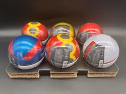 6 x Pokemon TCG Pokeball Tins - 18 Booster Packs Factory Sealed Costco BRAND NEW - Image 2