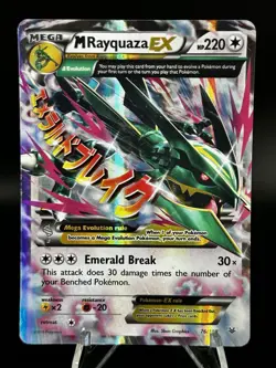 Pokemon - M Rayquaza EX 76/108 - XY Roaring Skies - Image 1