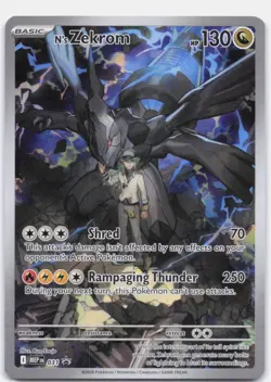 N's Zekrom - 031 Holo ME: Mega Evolution Promo Pokemon Near Mint - Image 1