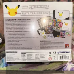 Pokemon Celebrations Elite Trainer Collector's Edition Box 2021 Sealed - Image 5