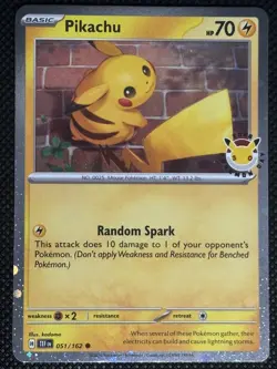 Pikachu (Pokemon Day 2026) 051/162 Holo - Image 1