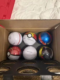 Sealed Pokemon TCG Pokeball Tins Costco 6 Pack - 18 Booster Packs Poke Balls - Image 1