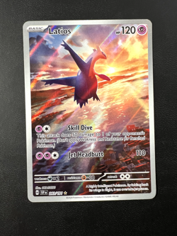 Latios 203/191 - SV08: Surging Sparks - Illustration Rare Pokemon TCG N/M - Image 1