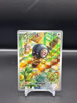 Lechonk 209/197 Sv03: Obsidian Flames Holo Illustration Rare Pokemon TCG NM - Image 1