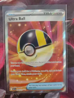 Ultra Ball 264/217 Ultra Rare Full Art - Pokemon TCG Ascended Heroes - NM - Image 1