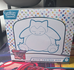 Pokemon Scarlet & Violet 151 Elite Trainer Box Snorlax English - Image 1