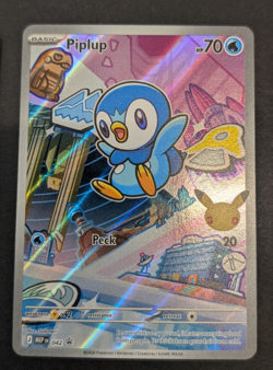 Pokemon First Partner Illustration Collection Series 1 Gen 4 Sinnoh Starters A - Image 3