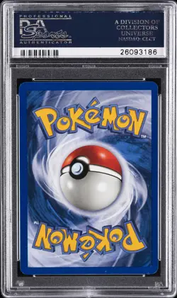 2002 POKEMON LEGENDARY COLLECTION #17 NINETALES-REVERSE FOIL PSA 8 - Image 2