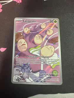 Exeggcute 192/191 Pokemon TCG SV08: Surging Sparks Illustration Rare NM - Image 1