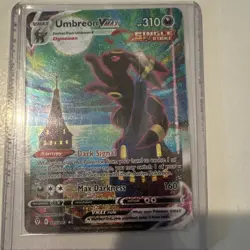 Pokemon Umbreon VMAX Ultra Rare Single Strike Holo 095/203 Evolving Skies - Image 1