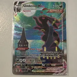 Pokemon Umbreon VMAX Ultra Rare Single Strike Holo 095/203 Evolving Skies - Image 2