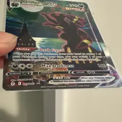 Pokemon Umbreon VMAX Ultra Rare Single Strike Holo 095/203 Evolving Skies - Image 4