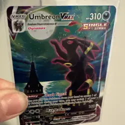 Pokemon Umbreon VMAX Ultra Rare Single Strike Holo 095/203 Evolving Skies - Image 5