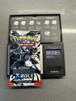Heavy 22.70g! Pokemon Black Bolt Booster Pack Sealed! - Image 1