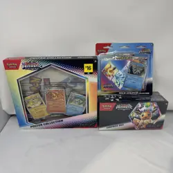 Pokemon S & V Prismatic Evolutions lot Poster & sticker Collection surprise box - Image 1