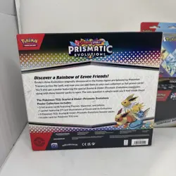 Pokemon S & V Prismatic Evolutions lot Poster & sticker Collection surprise box - Image 5