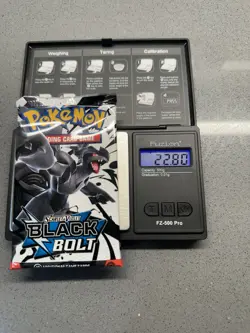 Heavy 22.80g! Pokemon Black Bolt Booster Pack Sealed! - Image 1