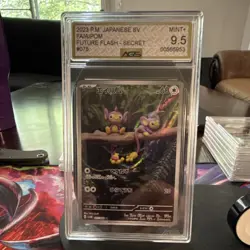 Pokemon SV Future Flash Aipom 075/066 Art Rare Holo AGS 9.5 Japanese - Image 1