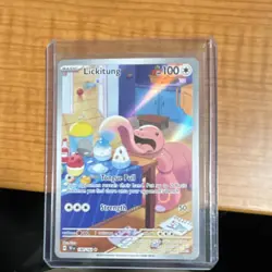 Pokemon Lickitung 180/162 SV05 Temporal Forces Holo Illustration Rare 100 HP St… - Image 1