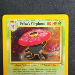 Pokemon Erika's Vileplume 5/132 Gym Heroes Holo Rare NM - Image 3