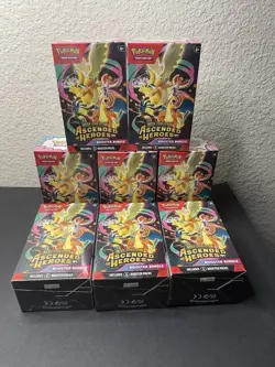 Pokemon TCG: Mega Evolution-Ascended Heroes Booster Bundle (6 Packs) - Image 1