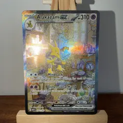 Pokemon TCG Alakazam EX English 201/165 Scarlet & Violet 151 - Image 1