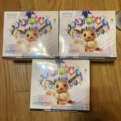 Pokemon Prismatic Evolutions Elite Trainer Box ETB Sealed (Lot Of 3) - Image 1