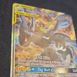 Pokemon Pikachu & Zekrom GX SM168 SM Promo Full Art Holo TAG TEAM NM/NM+ - Image 3