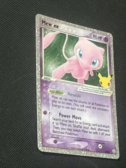 Mew ex Holo Card Celebrations Anniversary Edition 88/92 Pokemon TCG - Image 2
