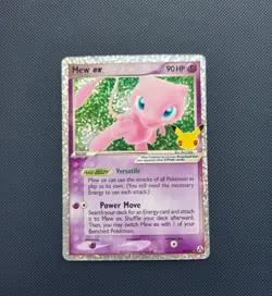 Mew ex 88/92 Holo - Celebrations 25th Anniversary Pokemon Card - Image 1