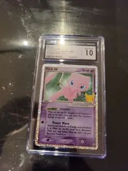2021 Pokemon Celebrations Classic Coll #88/92 Mew Ex Legend Maker CGC 10 - Image 1