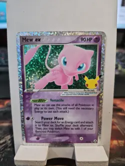Pokemon Mew EX Holo Card 88/92 Celebrations Series NM - Image 1