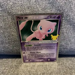Pokemon Mew EX Holo Card 88/92 Celebrations Series NM - Image 1