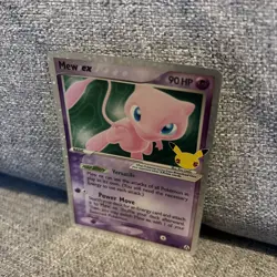 Pokemon Mew EX Holo Card 88/92 Celebrations Series NM - Image 2